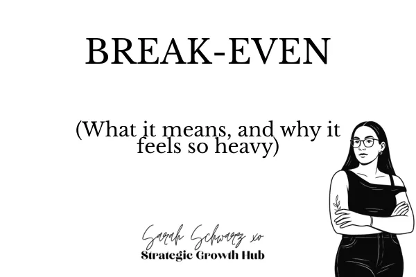 What Break-Even Really Means
