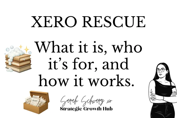 Xero Rescue for Business Owners who have fallen behind