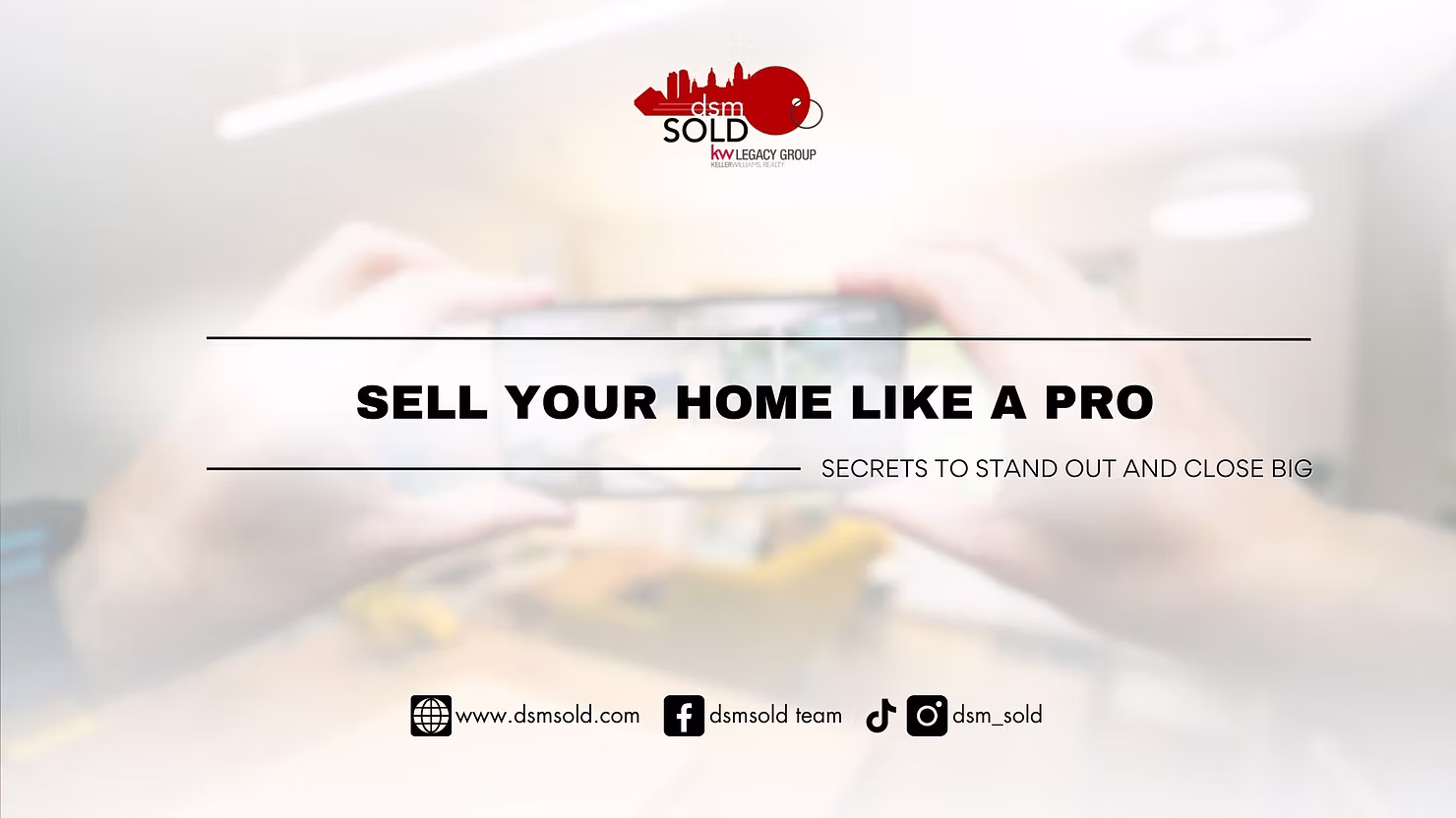 Sell Your Home Like a Pro: Secrets to Stand Out and Close Big