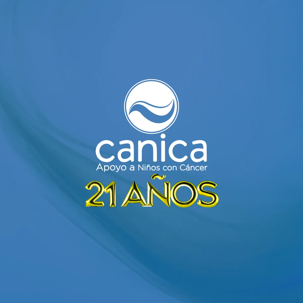 Nueva imagen de CANICA conmemorando 21 años de servicio a niños con cáncer.