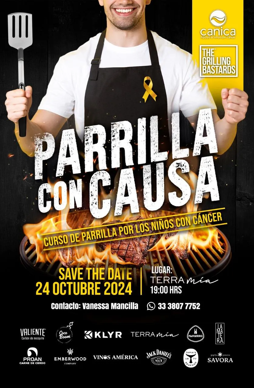 Canica y The Grilling Bastards invitan a la parrillada con causa