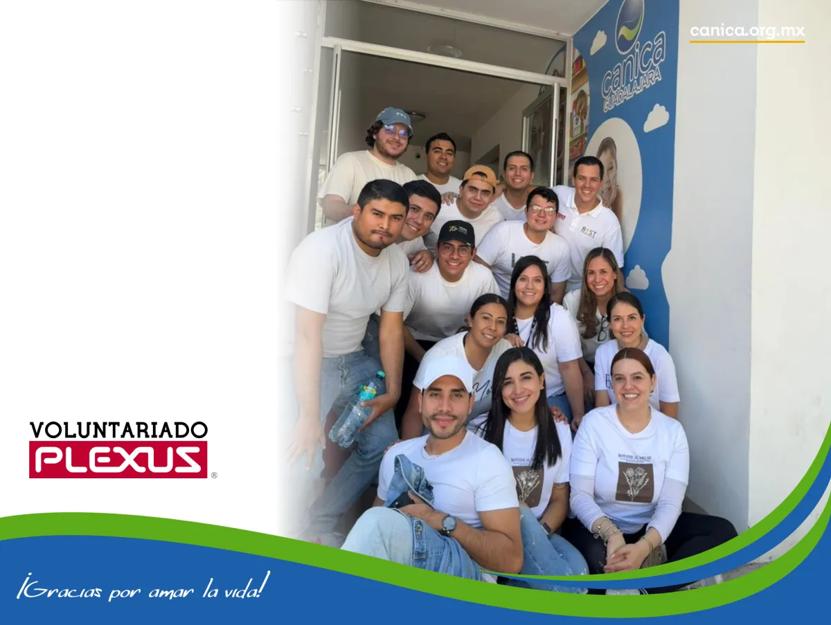 Gracias, Plexus: ¡sus manos pintan esperanza en CANICA!