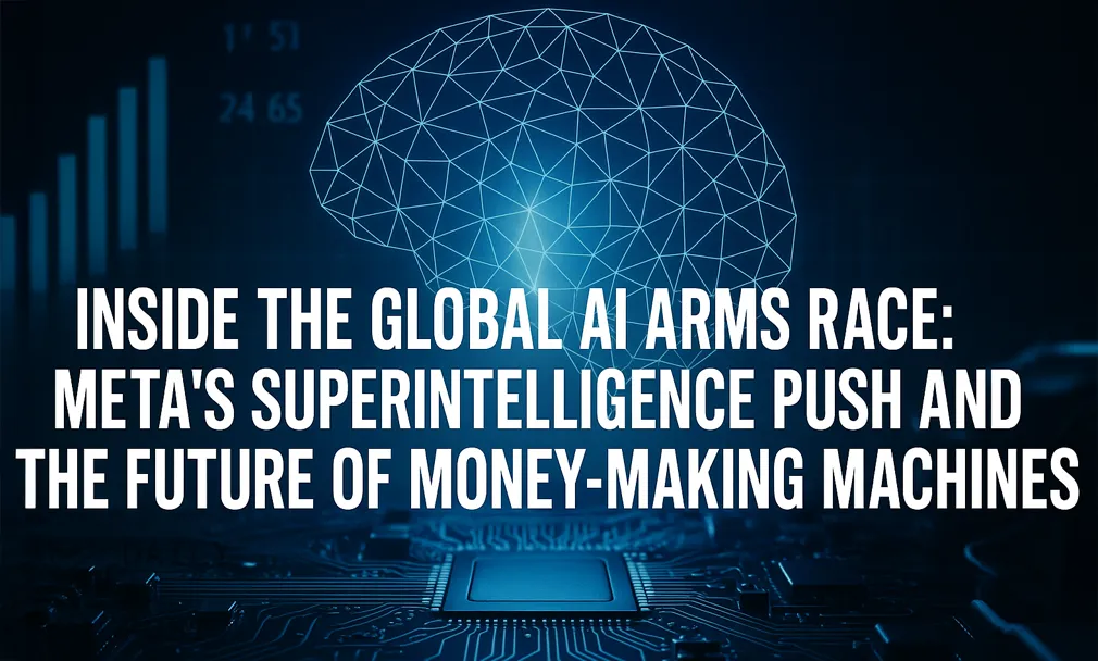 Inside the Global AI Arms Race: Meta’s Superintelligence Push and the Future of Money-Making Machines