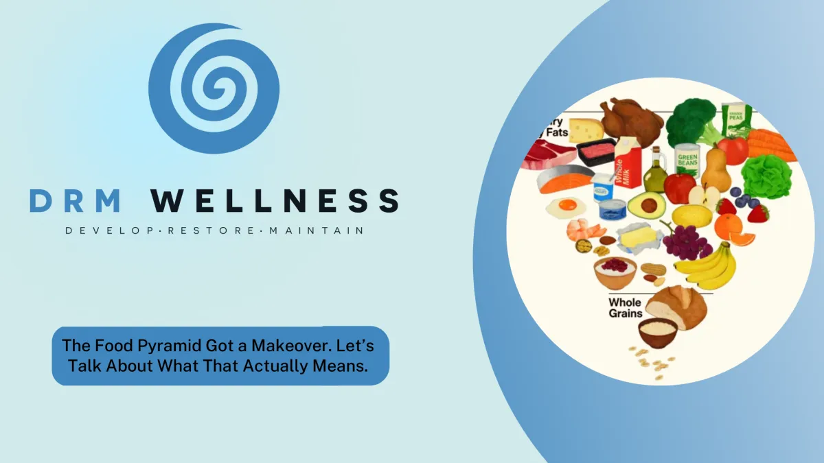 A practical look at the new food pyramid, real food choices, and simple ways to eat for better health.