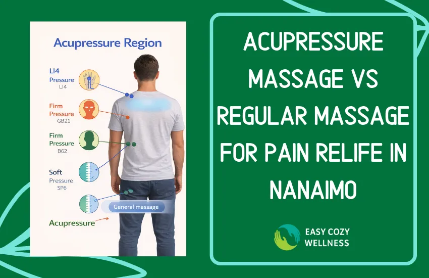 Acupressure Massage vs Regular Massage in Nanaimo | Which Works Better for Pain Relief?