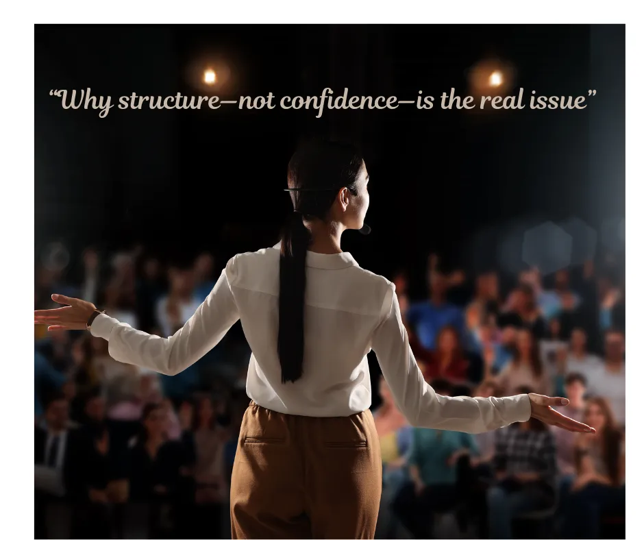structure not confidence is the real issue