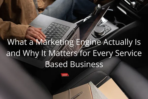 What a Marketing Engine Actually Is and Why It Matters for Every Service Based Business