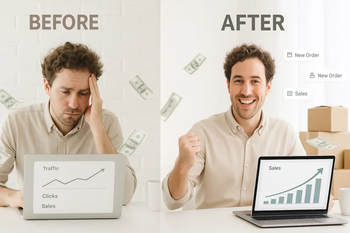 Don't just drive traffic and clicks, drive leads, customers & profits