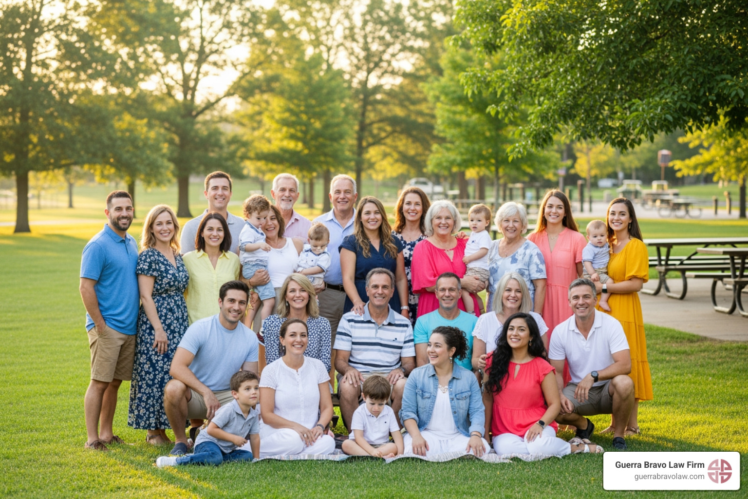 multi-generational family reunion - parent pr sponsorship
