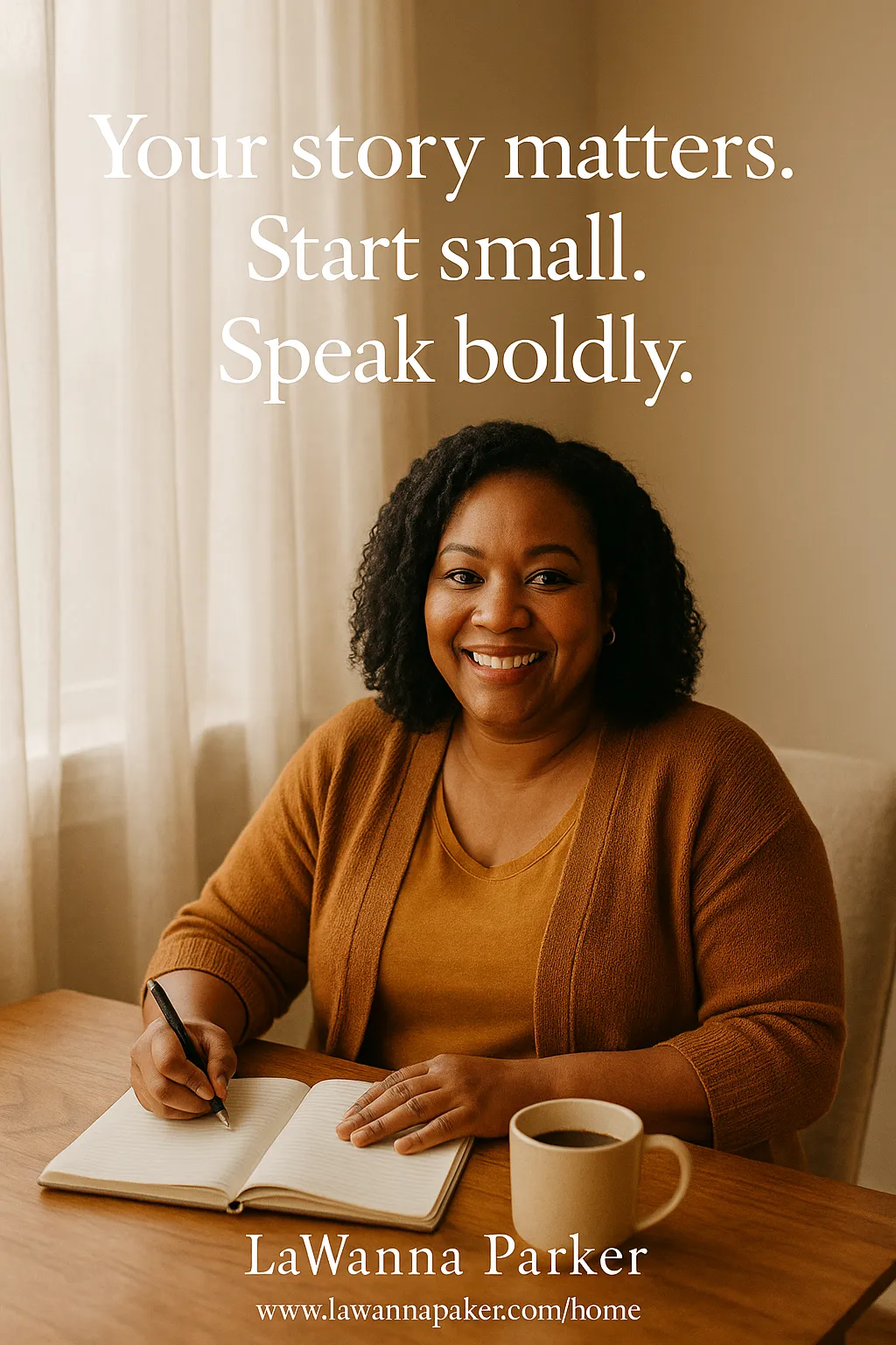 Your Story Matters: Start Small. Speak Boldly.