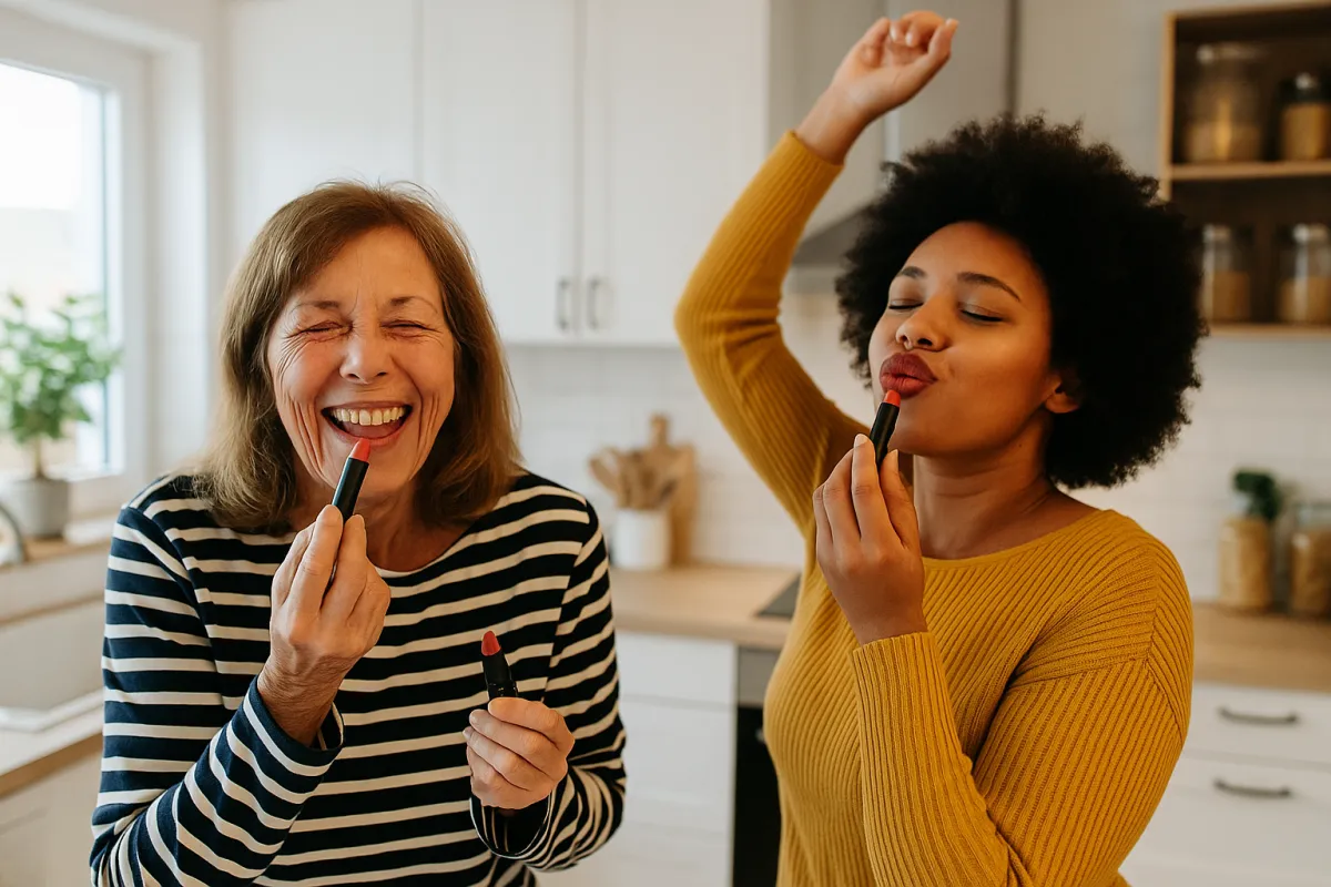 Why I Put On Lipstick Just to Do Dishes (and Other Fun Friday Confessions)