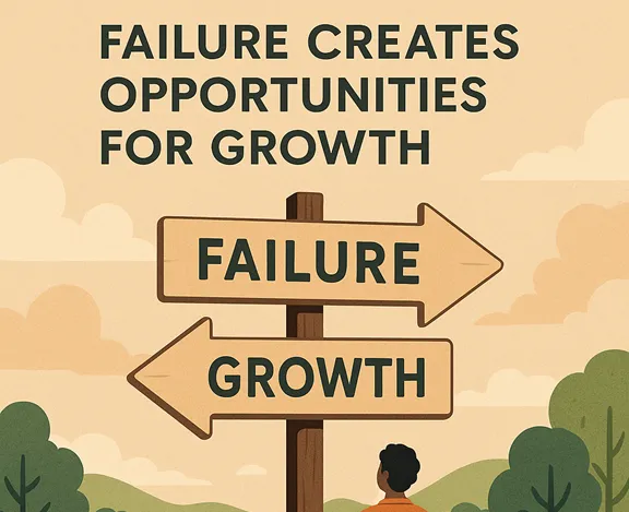 Failure Creates Opportunities