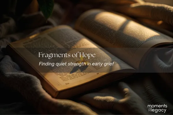 Fragments of Hope: Finding quiet strength in early grief