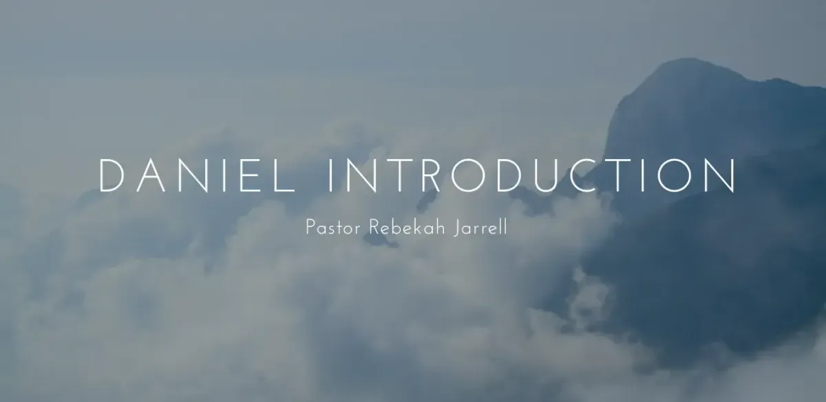 Daniel Introduction