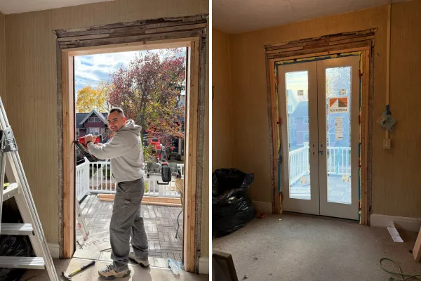 Window to Door Conversion