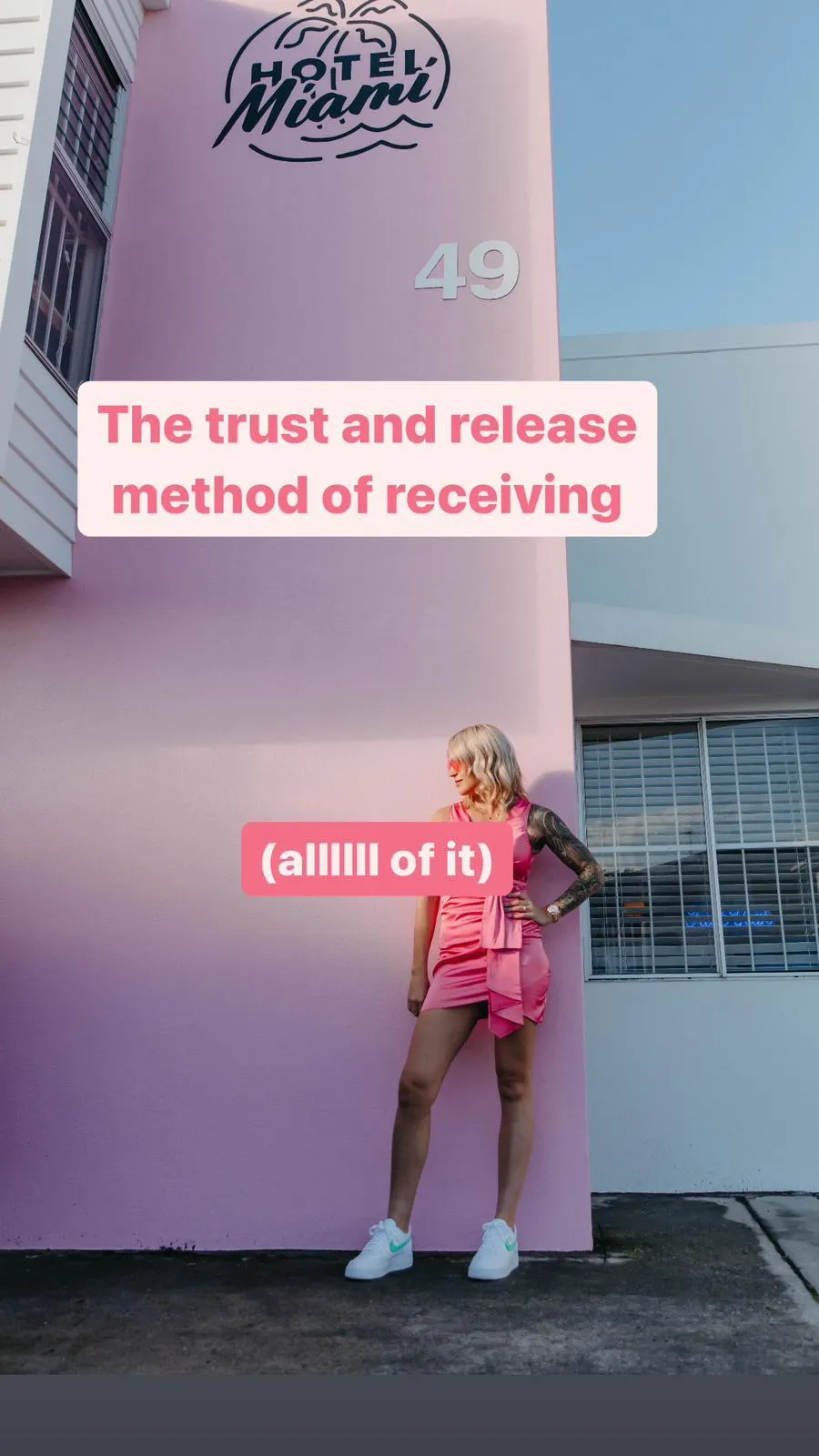 THE TRUST AND RELEASE METHOD OF RECEIVING