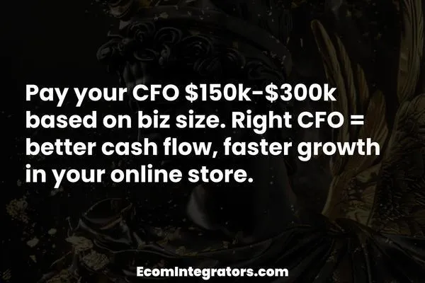 How Much Should You Pay a CFO When Scaling Your eCommerce Biz? Find Out Now!