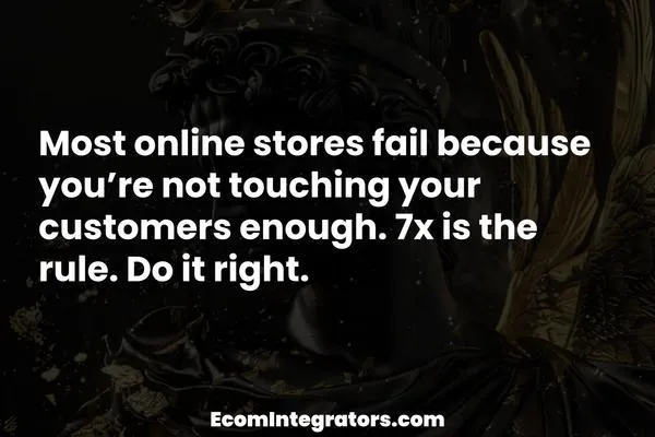 How the 7 Touchpoint Rule Can Help You Scale Your eCommerce Store: Unlock Explosive Growth