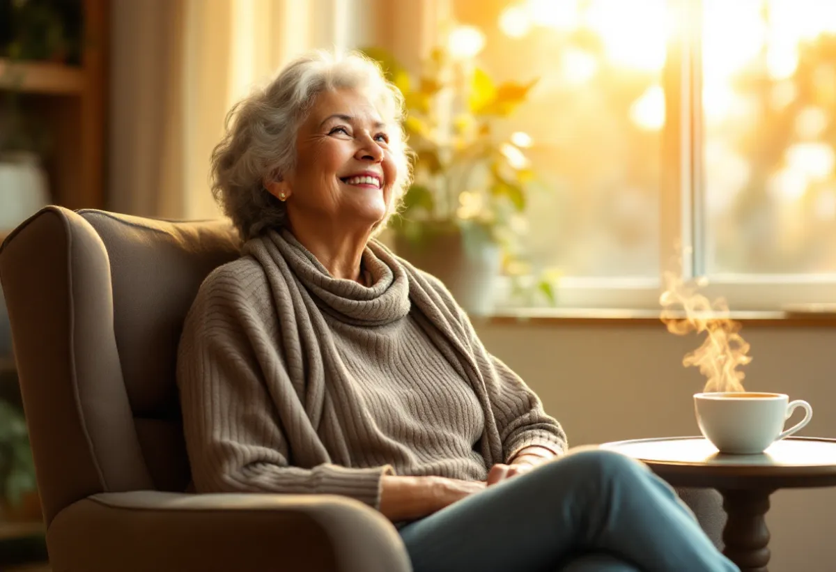 senior woman rightsizing