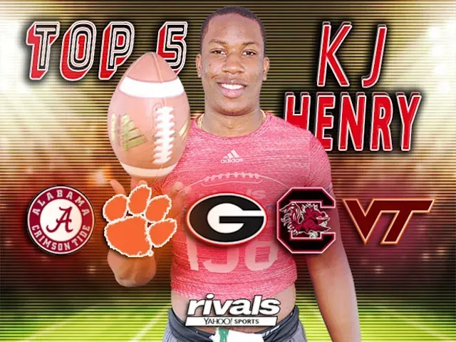 KJ Henry with D1 College offers