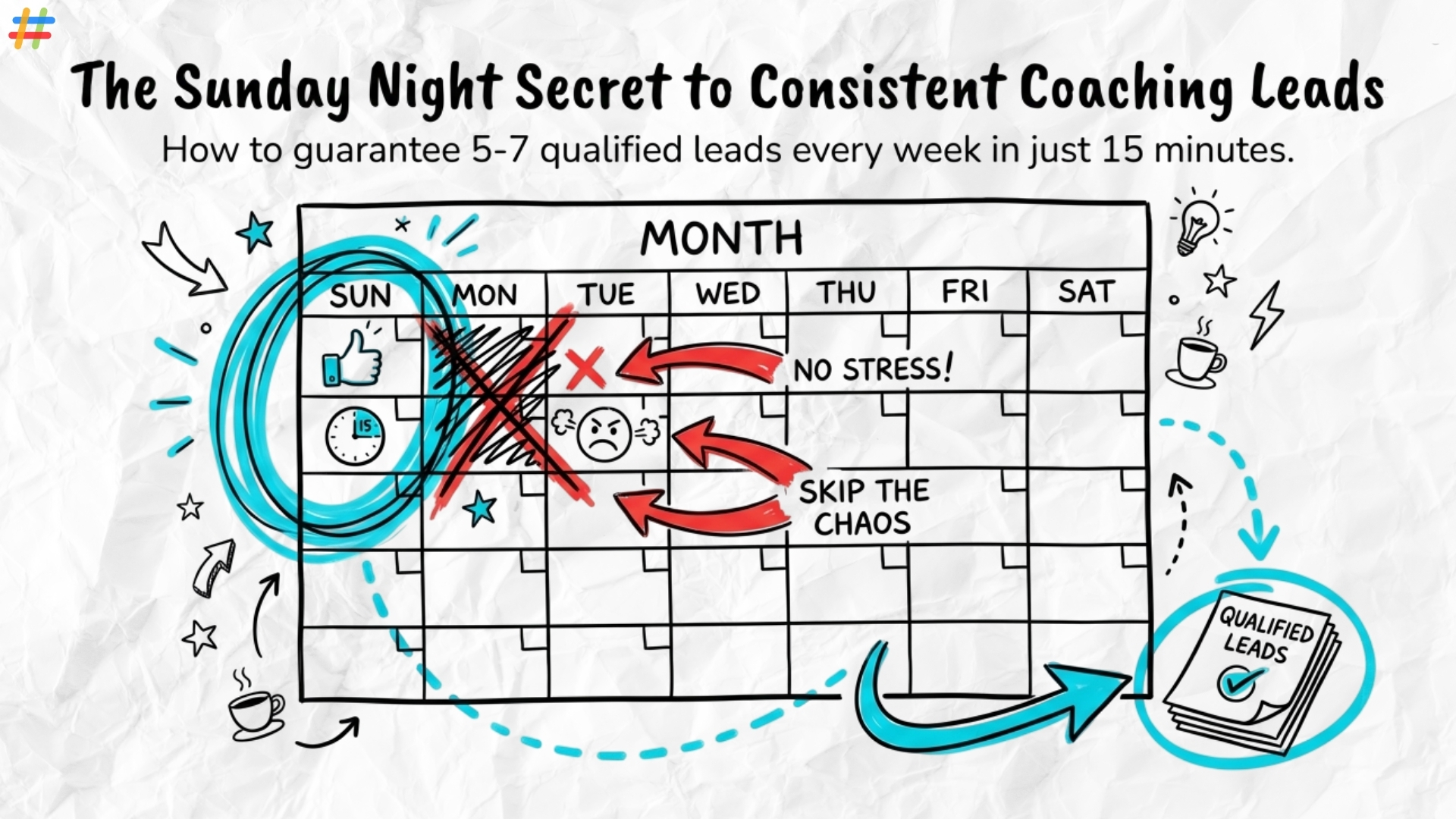 The Sunday Night Secret: How Top Coaches in India Guarantee 5-7 Leads Every Week