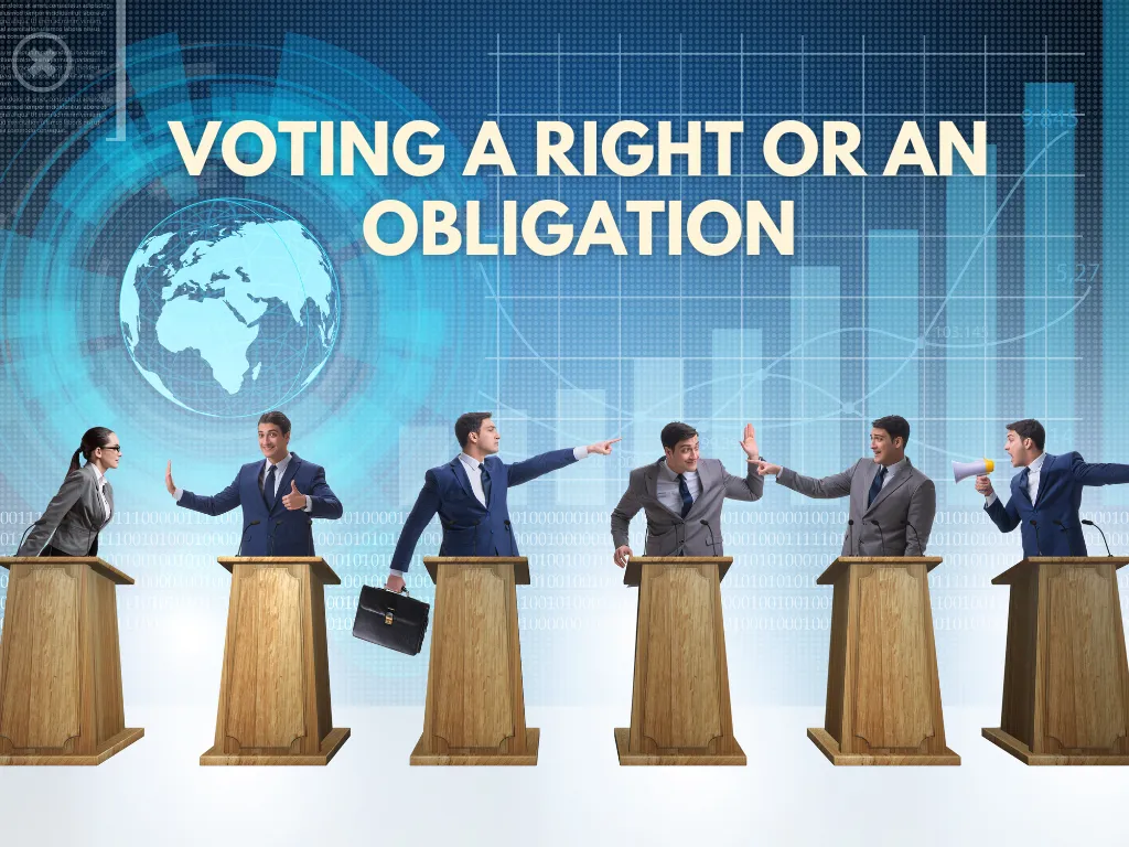 Voting a right or an obligation