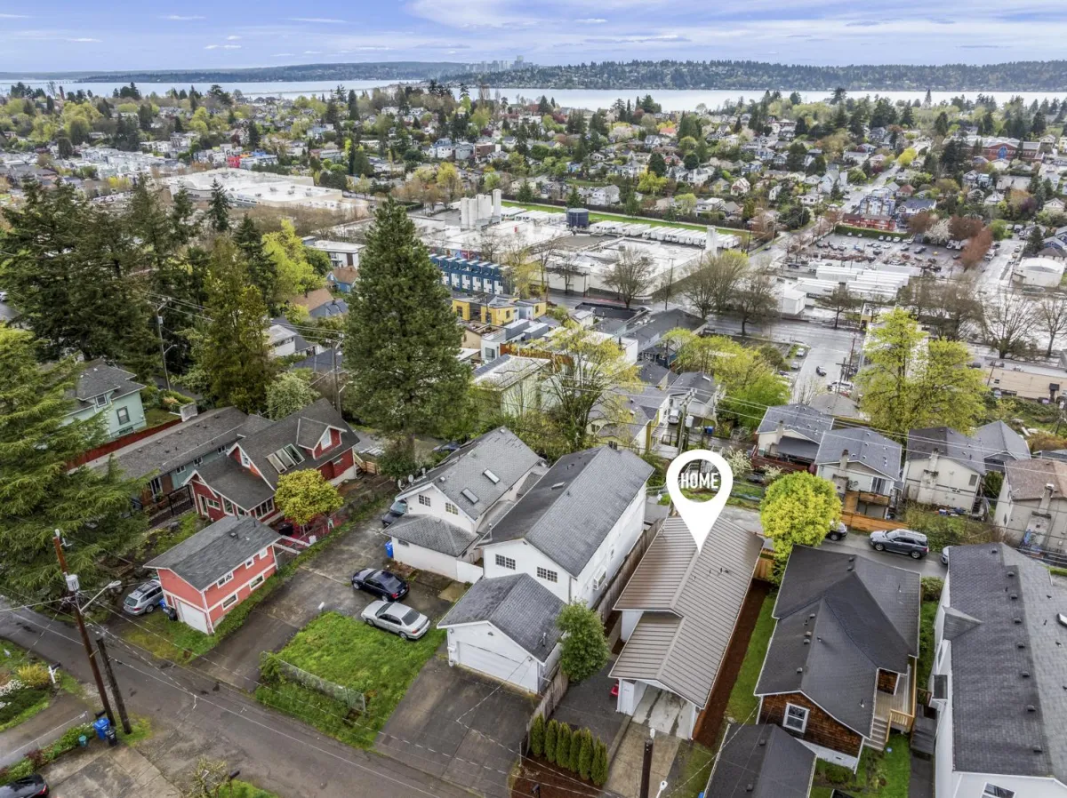 Aerial view of 4201 34th