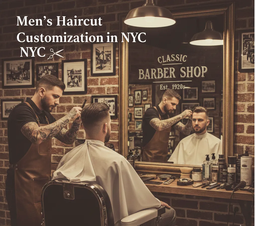 men’s haircut customization