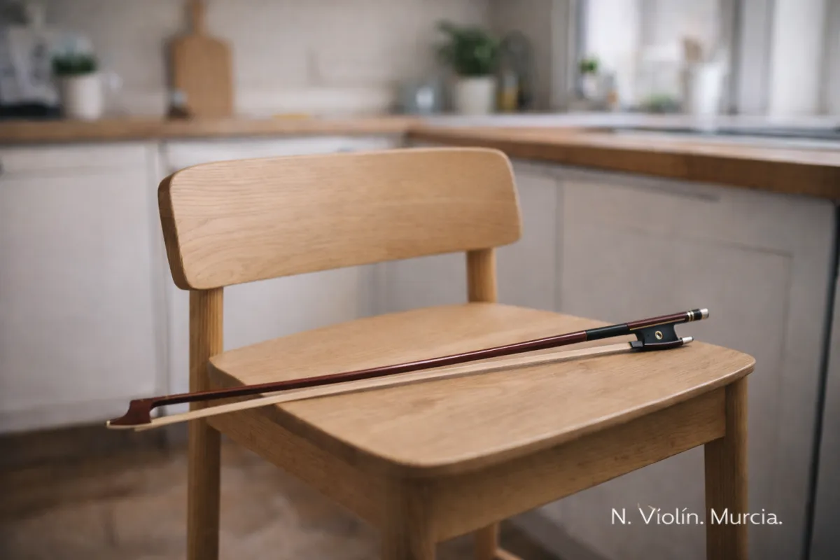 Ha sido un renacer, un reencuentro con la música, con mi profesión". N. Violin. Murcia