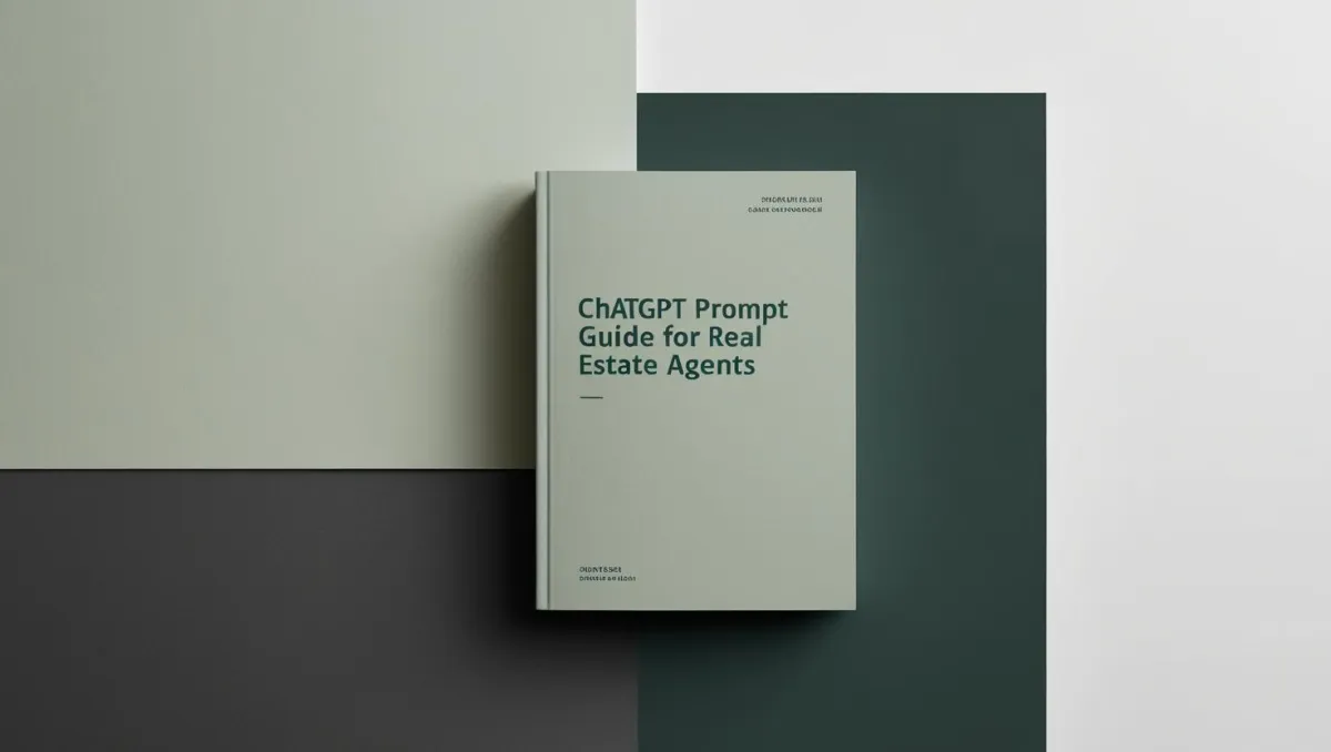 The Real Estate Agent Guide to Writing ChatGPT Prompts That Work