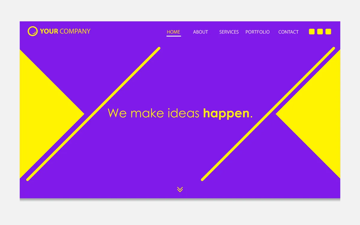 Landing page