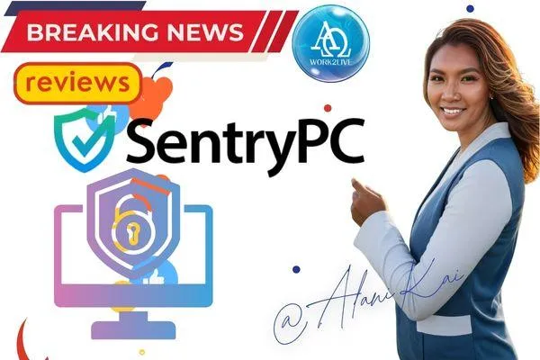 Review of Sentry PC Cover Image Featuring JKCAssociates rand Ambassador Alani Kai