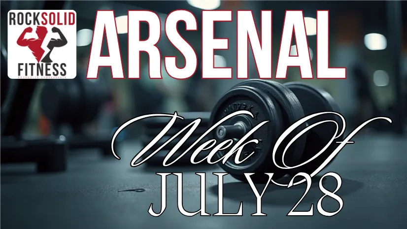 RockSolid Fitness Arsenal Cover Image July 28 - Aug 3