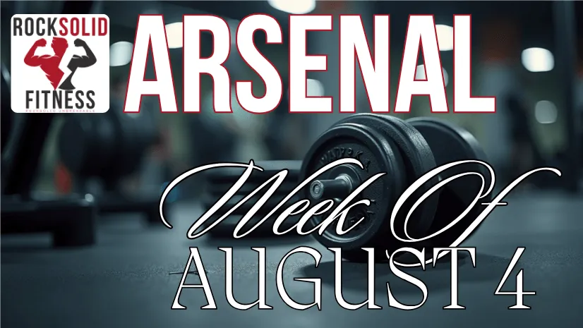 RockSolid Fitness Arsenal: Forge Your Unbreakable Core! (Aug 4-10)