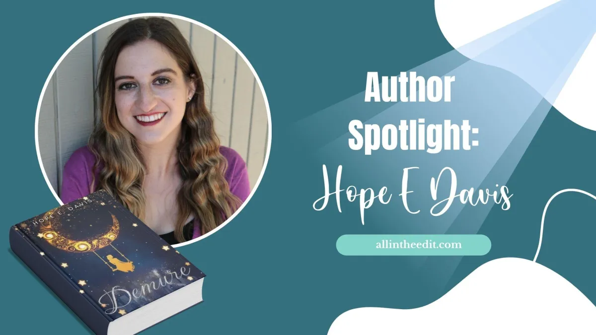Author Spotlight: Hope E. Davis – A Romantasy Journey Through Sidhe Realms