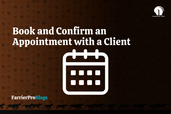 Book and Confirm an Appointment with a Client
