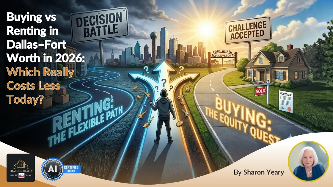 Buying vs Renting in Dallas–Fort Worth 2026 | What Costs Less?