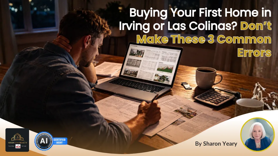 Irving First-Time Homebuyer Mistakes: Avoid These 3 Common Errors