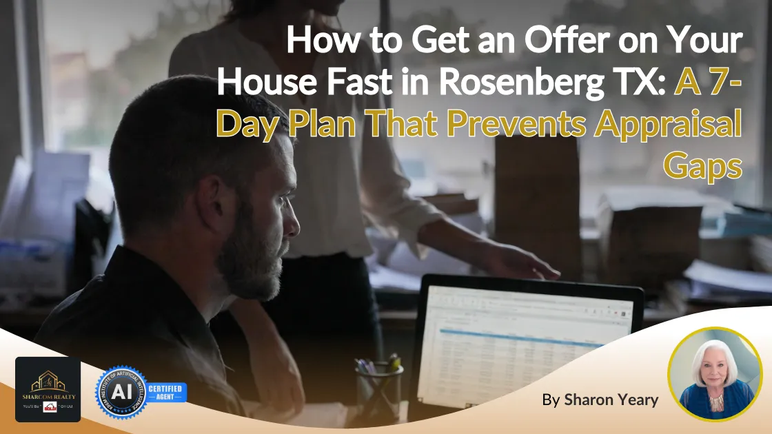 How to Get an Offer on Your House Fast in Rosenberg TX: A 7-Day Plan That Prevents Appraisal Gaps