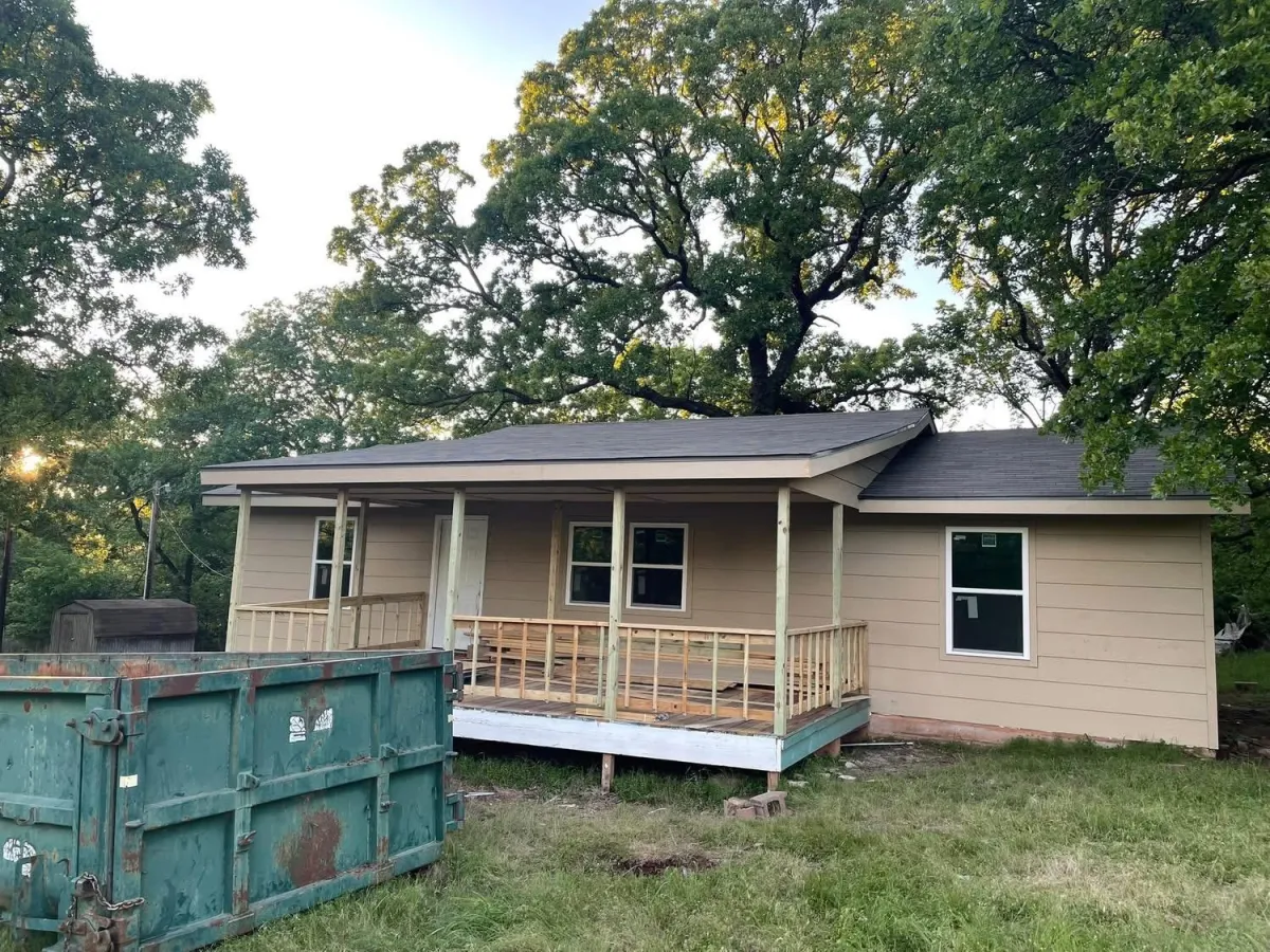 Exterior Rebuild of siding and roof
