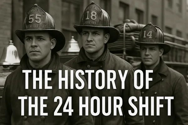 Image of historic firefighters