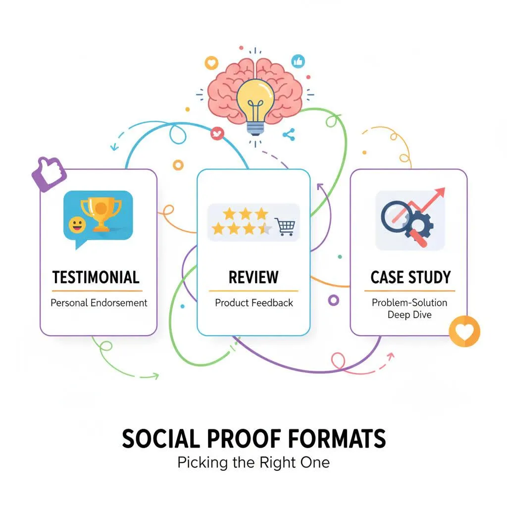 Testimonial vs Review vs Case Study