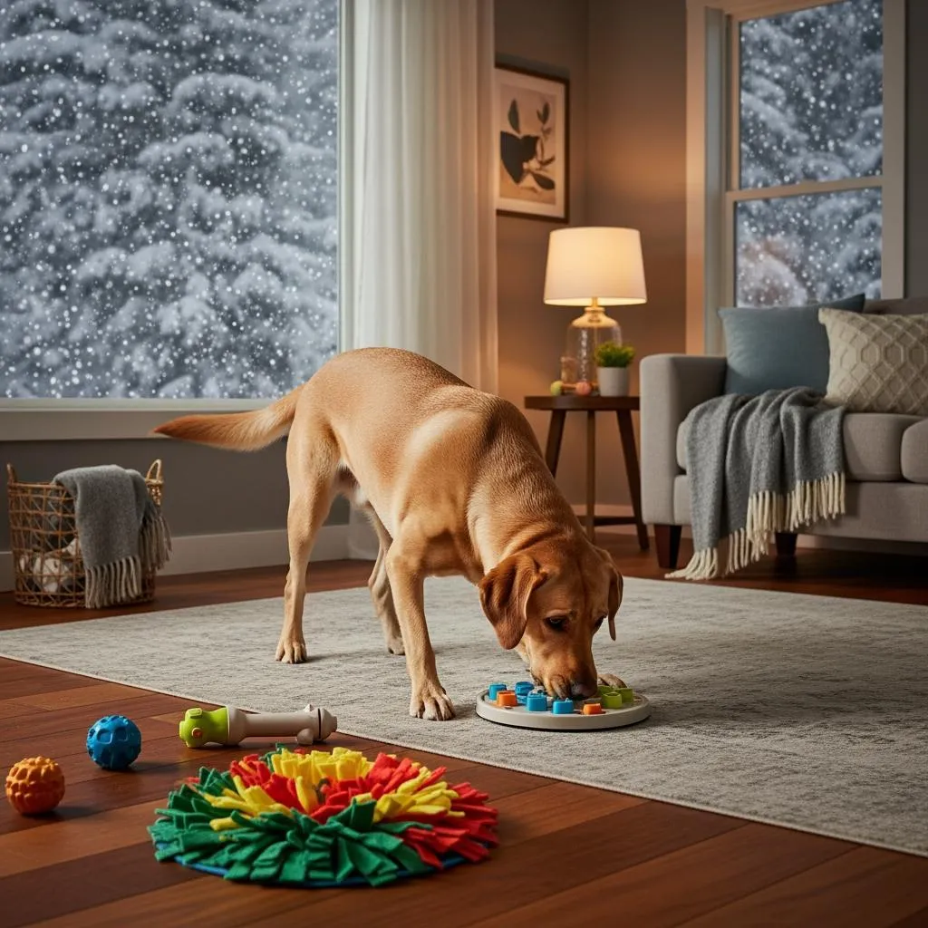Indoor Exercise Solutions for Dogs: Winter Survival Guide