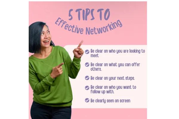 girl pointing to tips