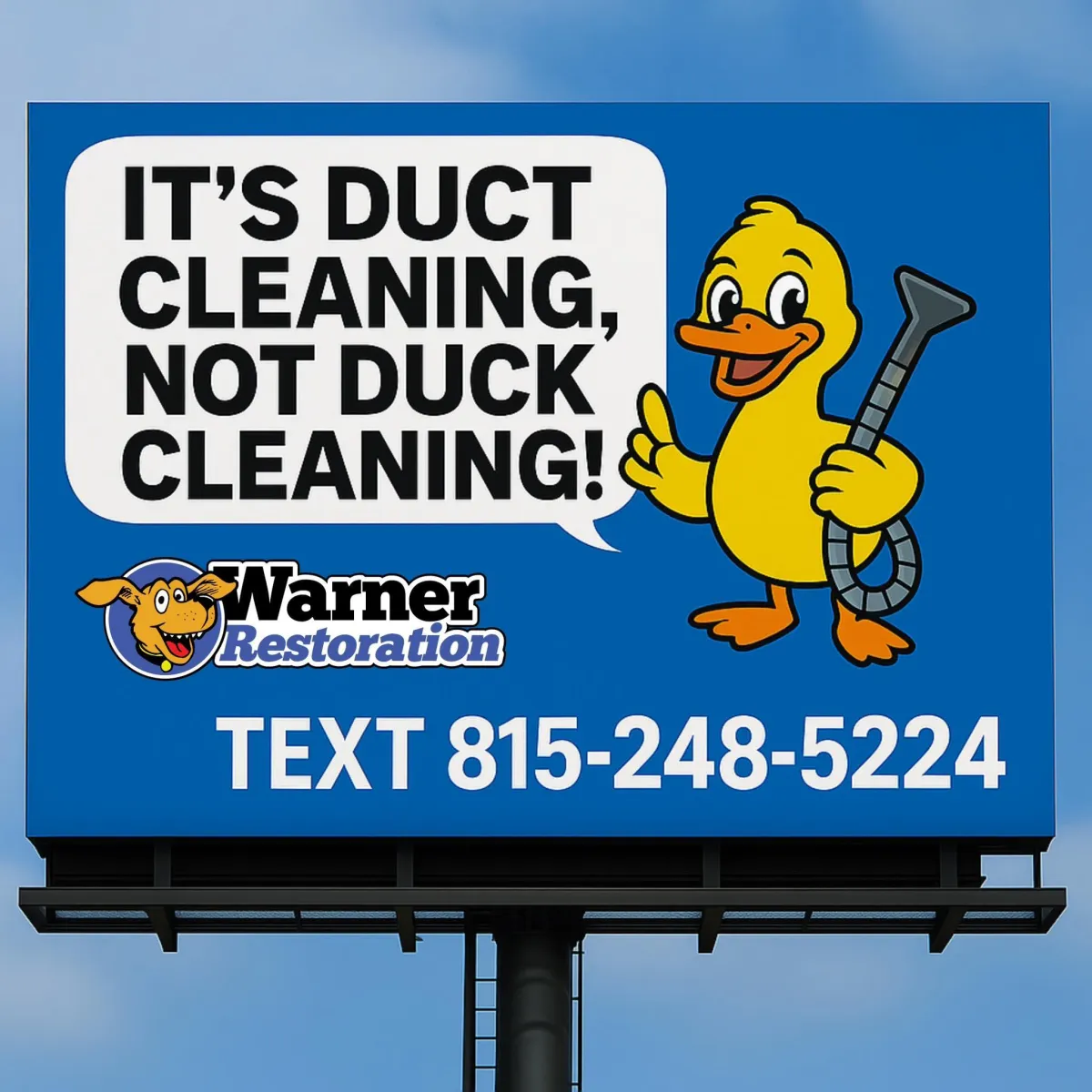 It's Duct Cleaning Not Duct Cleaning