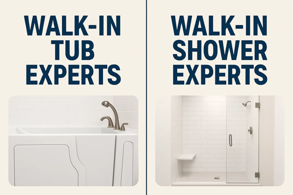 Walk-In Tub & Walk-In Shower Experts