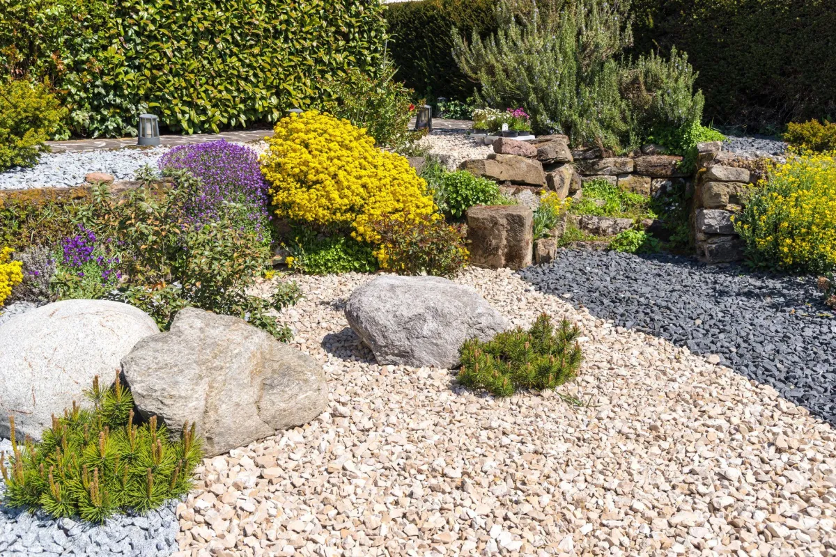 Gravel installation