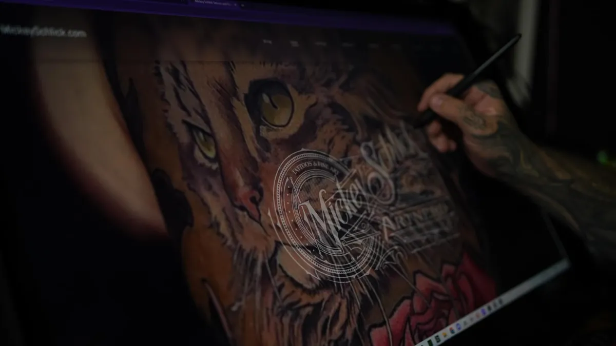 Mickey Schlick Tattoo Designs