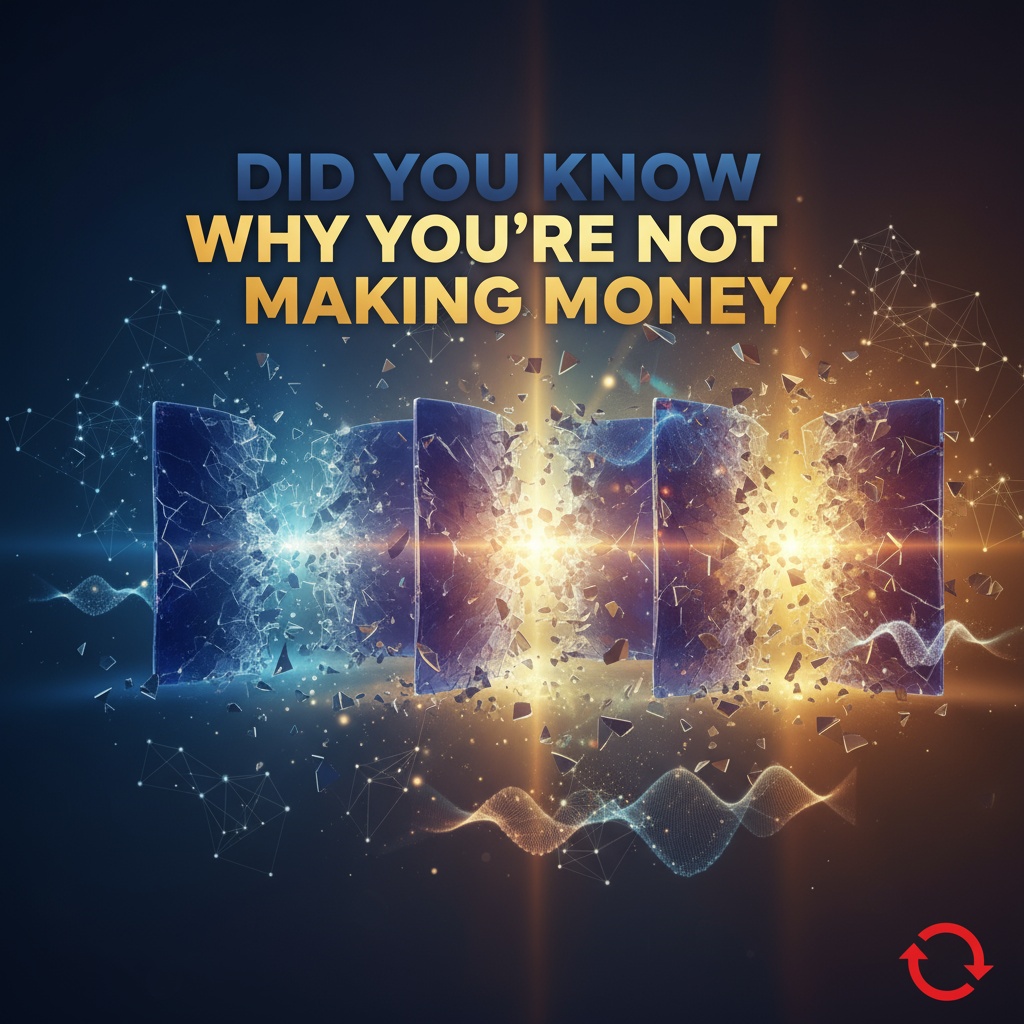 Did You Know Why You're Not Making Money: The Three Hidden Blocks