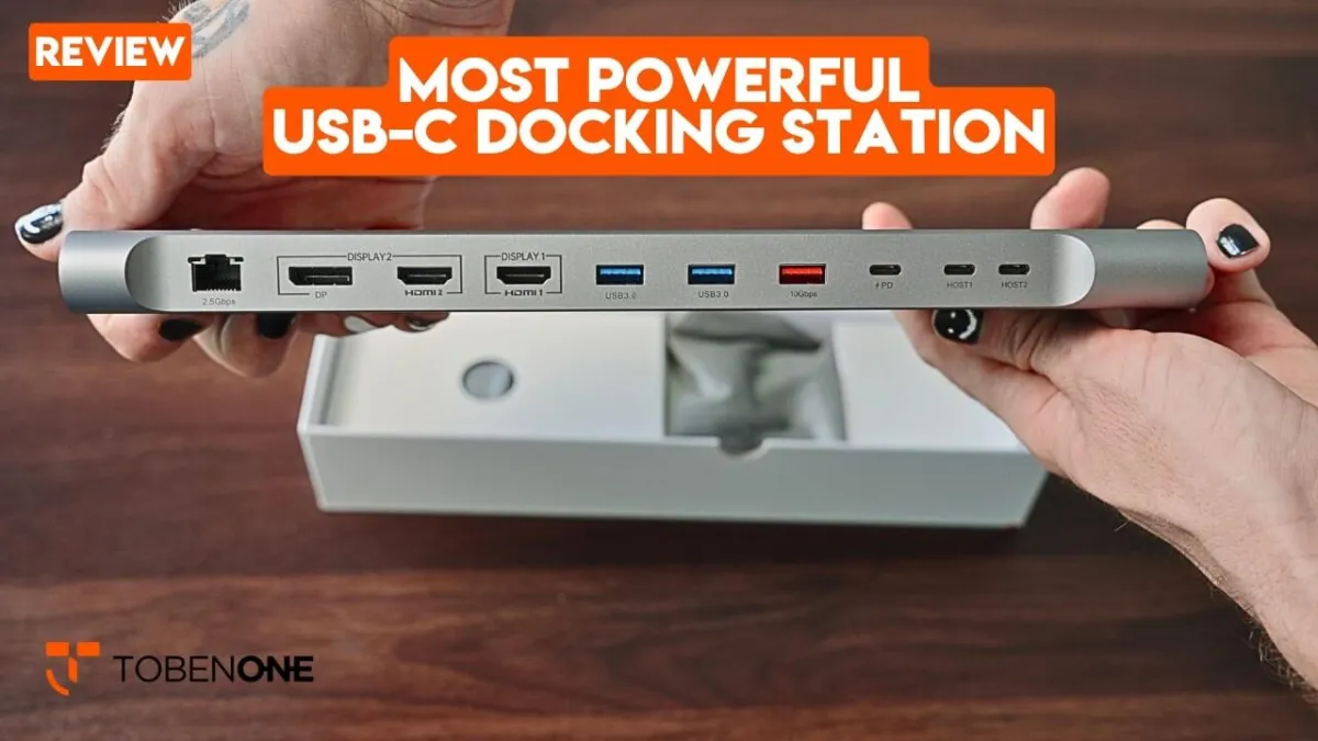 TobenONE UDS041M Docking Station | I Tested the CRAZIEST Mac Dock Station Ever – Is it Worth It?